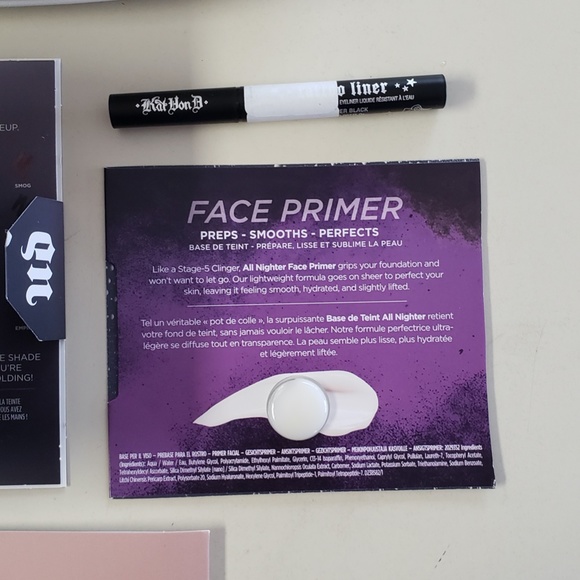 x6 NWT Urban Decay Eyeliner Neon Makeup Bag Rare Beauty Kat Von D Eyeliner - Picture 5 of 12